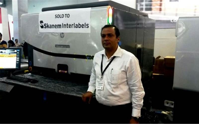 Vasai-based Skanem Interlabels Industries has installed an HP Indigo WS 6800 digital label printing press. The machine was booked at Labelexpo India 2016. H Venkataraman, managing director, Skanem, said, “Initially, the machine will increase our existing capacity and make it double. It will help us offer more options to our customers and increase our profitability and in-house branding.”
