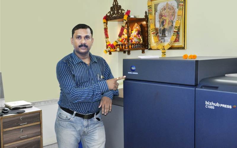Barun Maiti of the Kolkata-based company, which has printed more than 3.5 lakh prints in the last 90 days