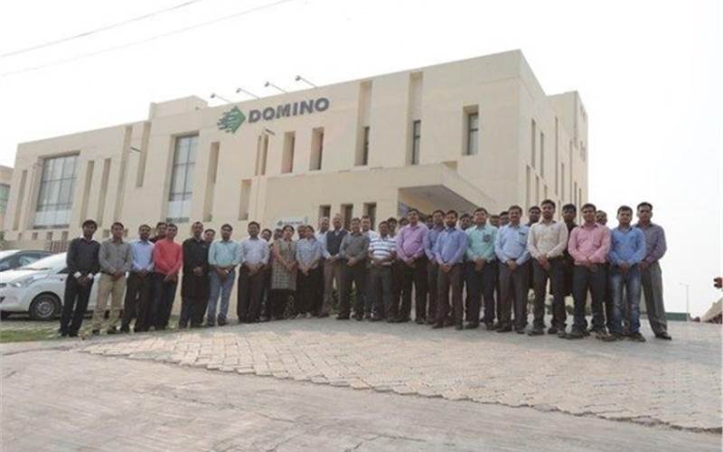 Domino's manufacturing facility in Manesar, Haryana and the skilled team at Domino Printech LLP