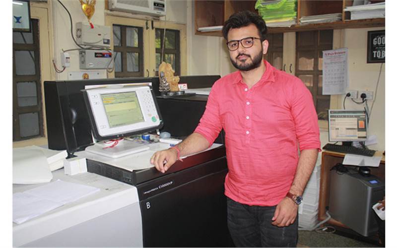 Towards enhanced print quality: Delhi’s Wee Print purchased a Canon C10000 VP. Sidhanshu Dhall, said, “The reasons for us to invest in the machine are enhanced print quality, zero colour variation and less paper jamming.”