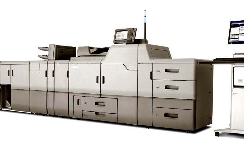 Ricoh Pro 751 series, the company's new vertical cavity surface emitting laser (VCSEL) technology, which enables it to print up to 1200 x 4800 dpi