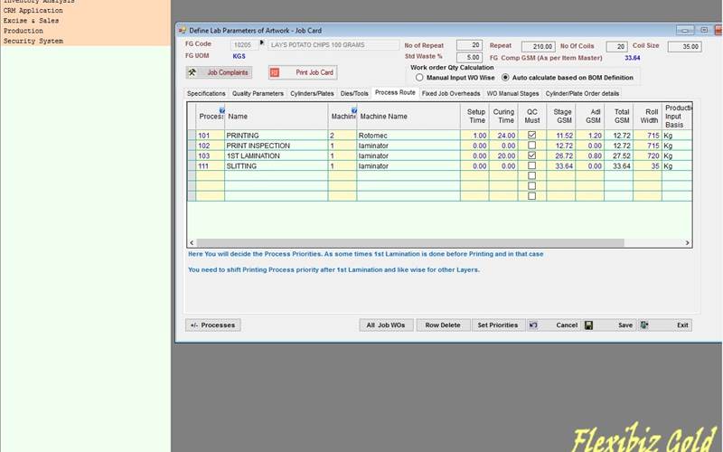 A screen shot of the solution from Kiran Consultants