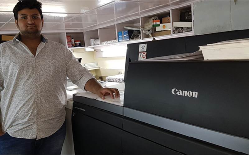Canon kit delight at both the units: What matters is what you do with brands, Ketan Bansal shared. With the Canon Imagepress C10000VP, the company replaced their existing Canon Imagepress C7010VP. So far, the company has printed 10 lakh sheets on this machine