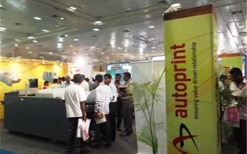 Coimbatore-based Autoprint's stall was abuzz with activity as they introduced the Dion 450+ offset machine to the southern market