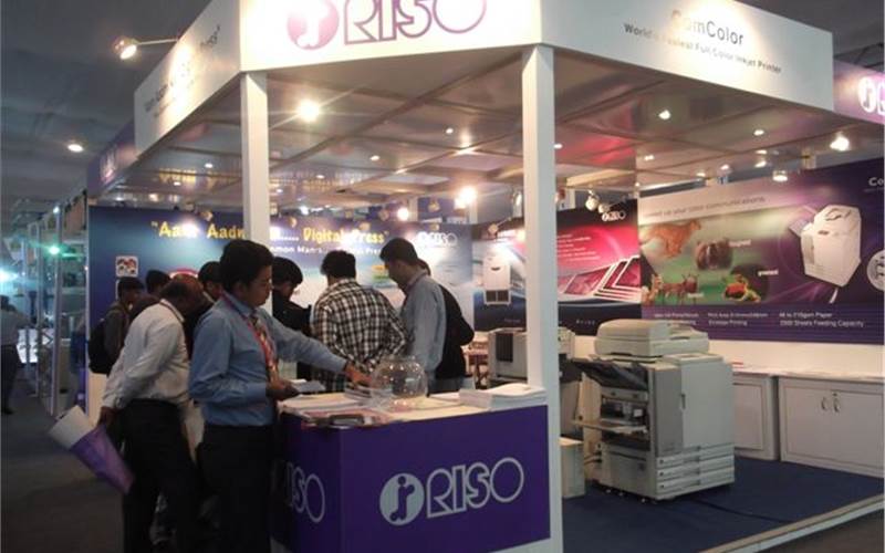 Riso launches ComColor Series at PrintPack India 2013