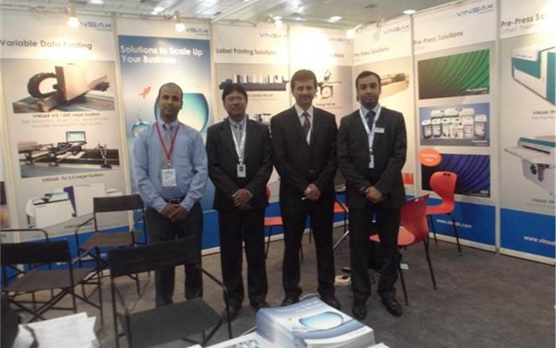 Vinsak highlighted its pre-press and brand protection solutions - and its experts were available at the stall to discuss best practises