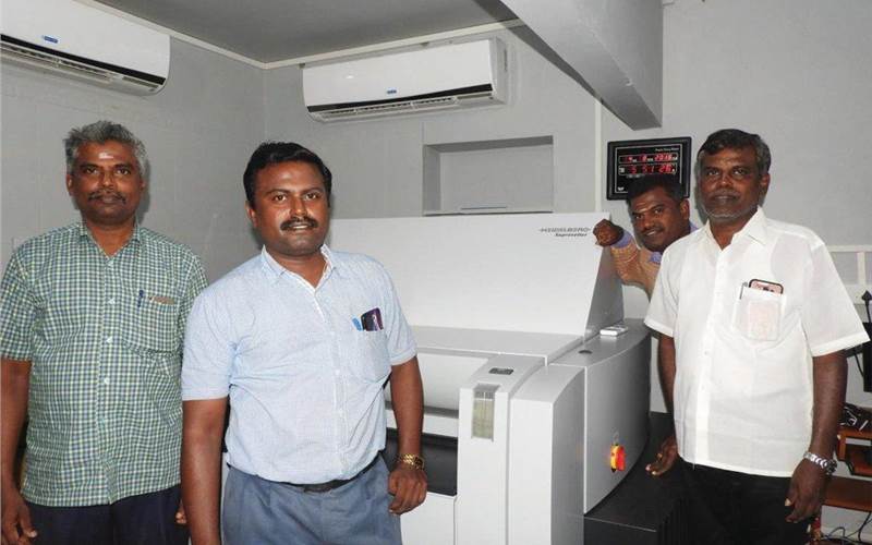 Sivakasi-based Shunmuga Thermal System has invested in a Heidelberg Suprasetter A106 in a bid to bring platemaking in-house. Thavasi Kumar, the co-founder of Shumunga, said, having an in-house platemaking facility has helped us cut down on outsourcing time and costs