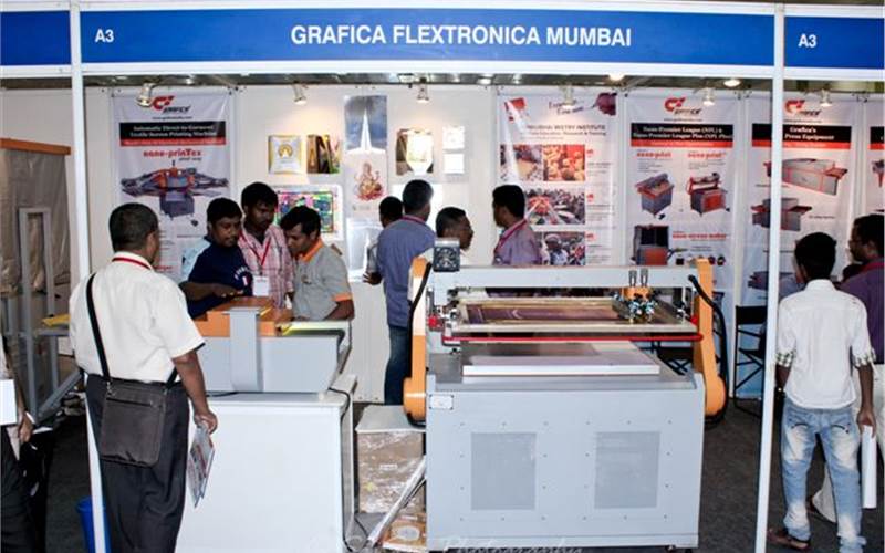 In their third appearance at the show, Grafica demonstrated its nano-series, which included nano-print plus, nano-UV, nano-screen maker 5-in-1, and nano-print. The stall also saw DMI&#8217;s creative screen printed samples