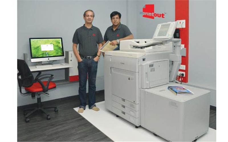 Inprintout Creation became the first in Western Maharashtra's Sangli to install the Canon digital production press, Imagepress C600