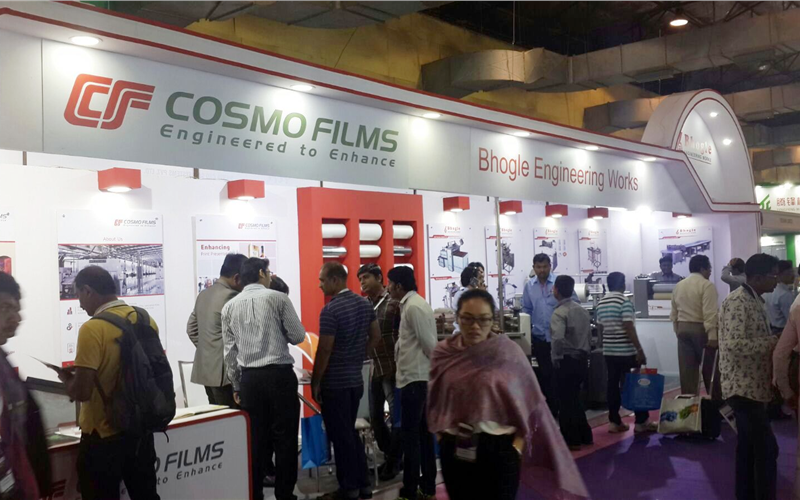 The Cosmo Films stall at Pamex 2015