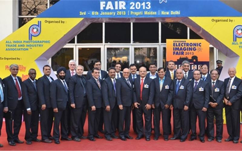 The AIPTIA committee at the previous edition of Consumer Electronic Imaging Fair