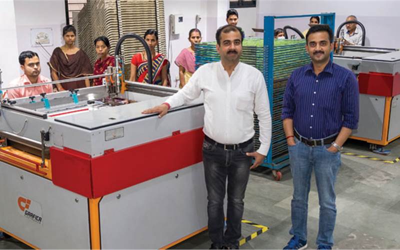 The company has installed three Grafica Camshell screen printing machines