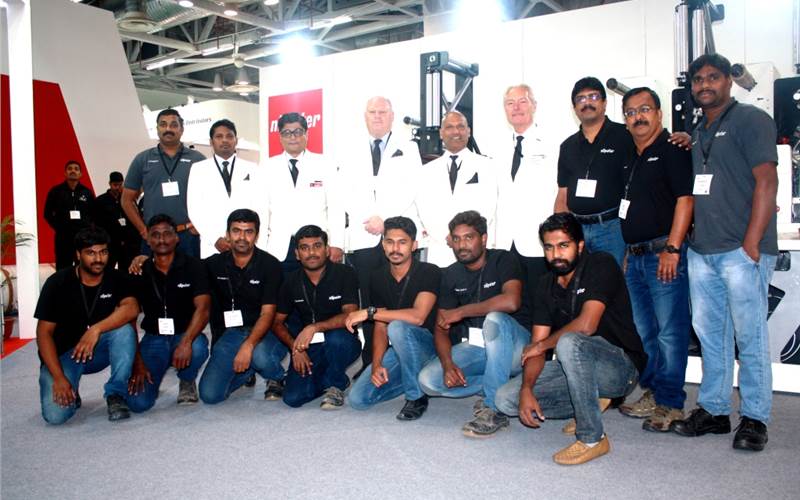 The Nilpeter team at Labelexpo India 2016