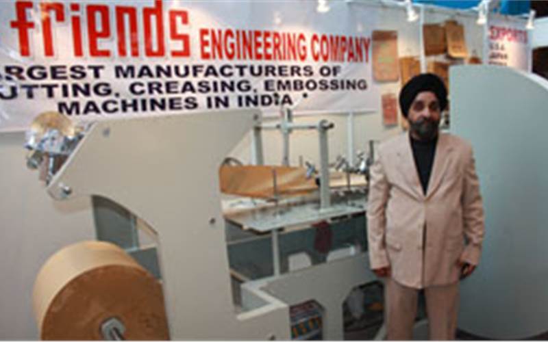 PrintPack: Friends Engineering launches a paper bag making machine.