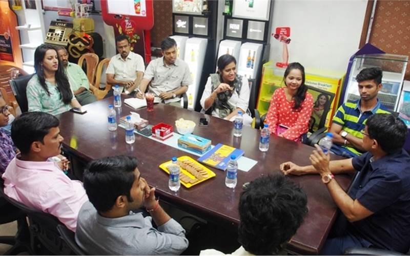 A print service provider by roots, Amit Shah of Spectrum Scan (r) likes to introduce his company as a ‘brand building specialist’. “Print is the final touchpoint but fabrication is the key,” Shah said. The PrintWeek India team along with 13 designers from Wow Design, visited Spectrum in Vasai