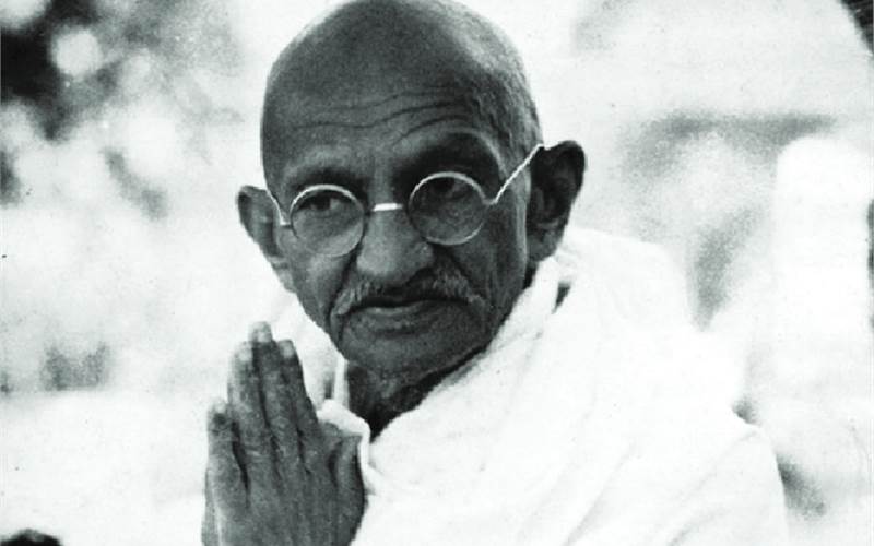 Print mantras from Mahatma Gandhi
