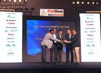 PrintWeek Awards 2023: ITC Packaging and Printing Business wins Packaging Converter of the Year (F&B) (Joint Winner)