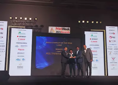 PrintWeek Awards 2023: Multivista Global Print Solutions wins Green Company of the Year – Large (Joint Winner)