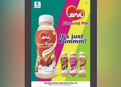 Ghodawat Consumer launches Star flavoured milk