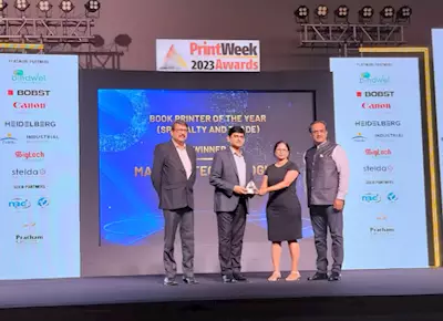   PrintWeek Awards 2023: Manipal Technologies wins Book Printer of the Year (Specialty and Trade) (Joint Winner)
