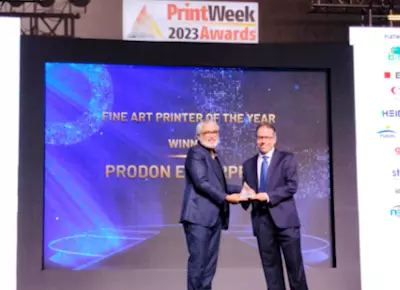 PrintWeek Awards 2023: Prodon Enterprise wins Fine Art Printer of the Year (Joint Winner)
