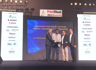   PrintWeek Awards 2023: ITC Packaging and Printing Business wins Innovative Printer of the Year (paper / paperboard / corrugated) (Joint Winner)