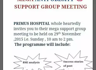 Loose to Win Mega Support Group Meeting on 29th November 2015