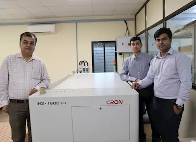 Vapi's corrugation specialist ventures into platemaking business with Cron flexo and offset platesetters