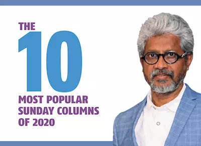 The ten most popular Sunday Columns of 2020