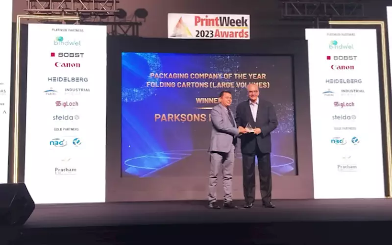   PrintWeek Awards 2023: Parksons Packaging wins Packaging Company of the Year - Folding Cartons (Large volumes)