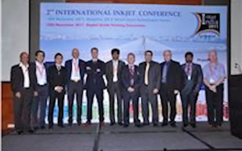 Inkjet India 2012 which was held at JW Marriot, Mumbai