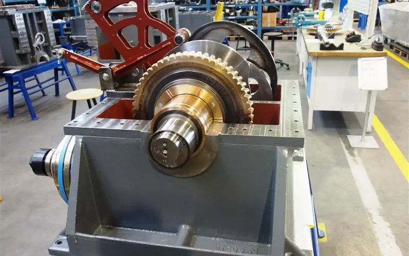 Worm gears are another part which Kama doesn't produce in-house. Pieper says, "There are specialists to produce certain parts and with that one can increase productivity"