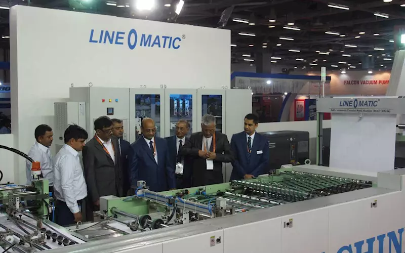 Line O Matic will showcase its new Bolt RB 104. With a speed of 500 metres per minute with 60 strokes per minute, the machine can convert up to 20-22 tonne of paper in a day, depending on the grammage.