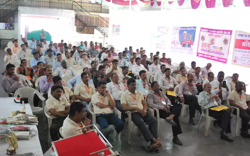 The Ahmednagar roadshow was attended by more than 100 printers