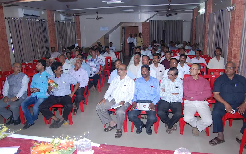 A section of the audience at the Belagavi roadshow