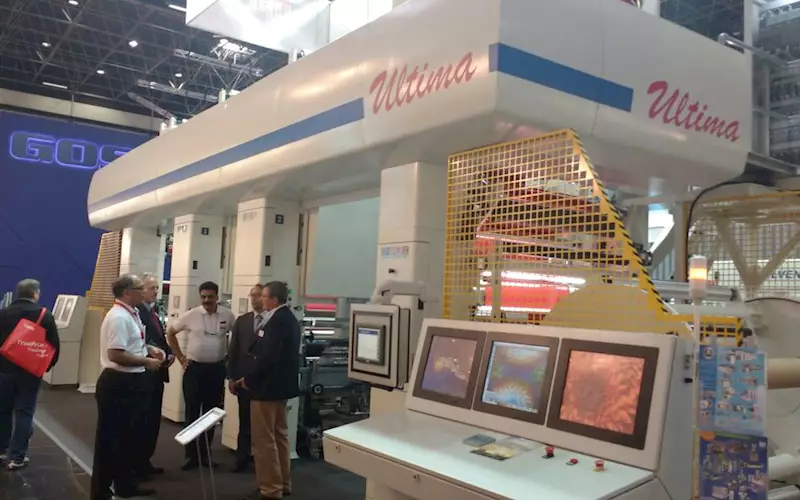 Ultima 400, the Electronic Line Shaft (ELS)-based rotogravure printing machine has some advantages compared to conventional mechanical transmissions, including better operator access around the press; reduction in noise level; less mechanical parts to be serviced and faster print register response
