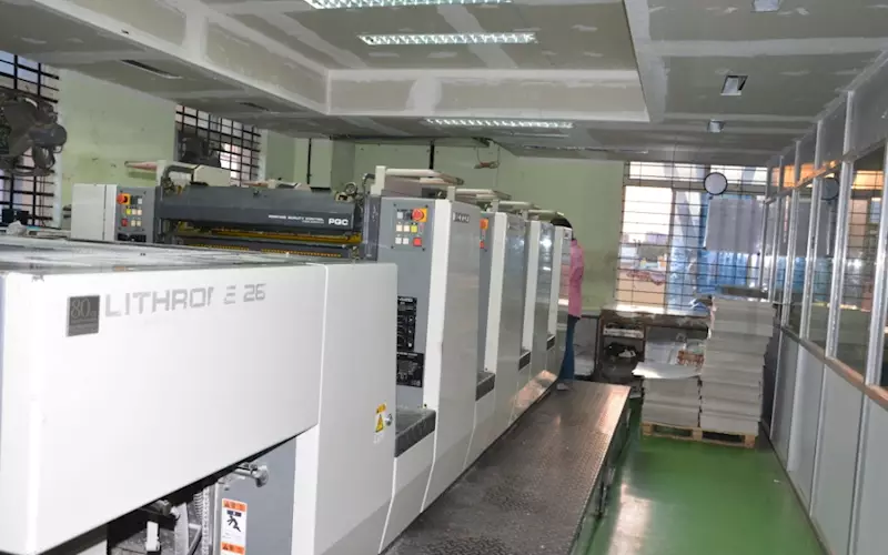 Usha Prints has also invested in two Komori presses to help it respond to demand for more short-run commercial print work