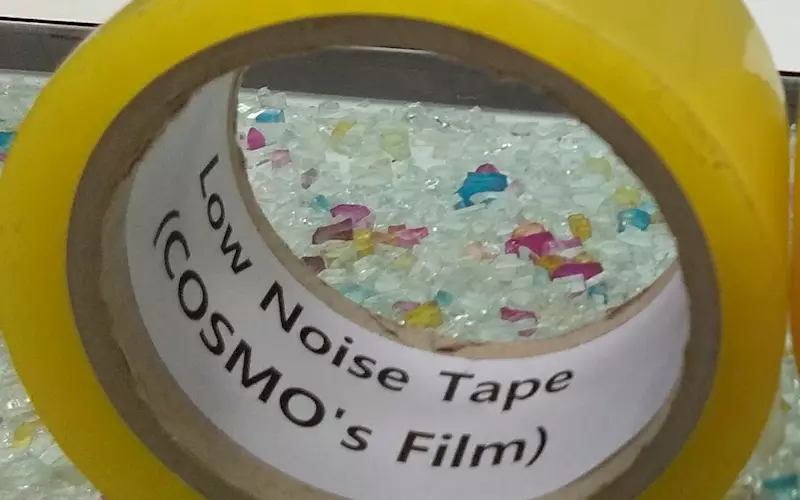 The tape film takes significantly less release force compared to a normal tape film