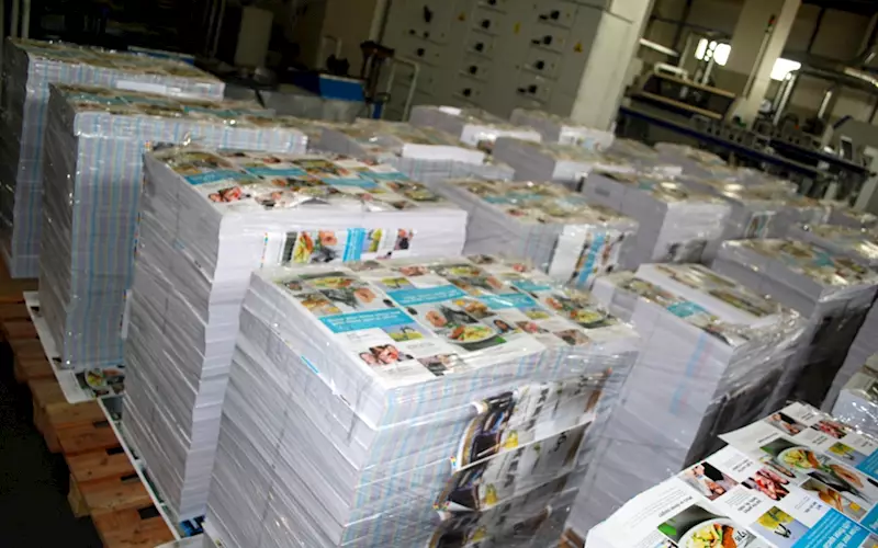 Super Warehouse: Burda has the logistics support to stock the books. This has become a requirement for any textbook printer vis a vis the handling of material