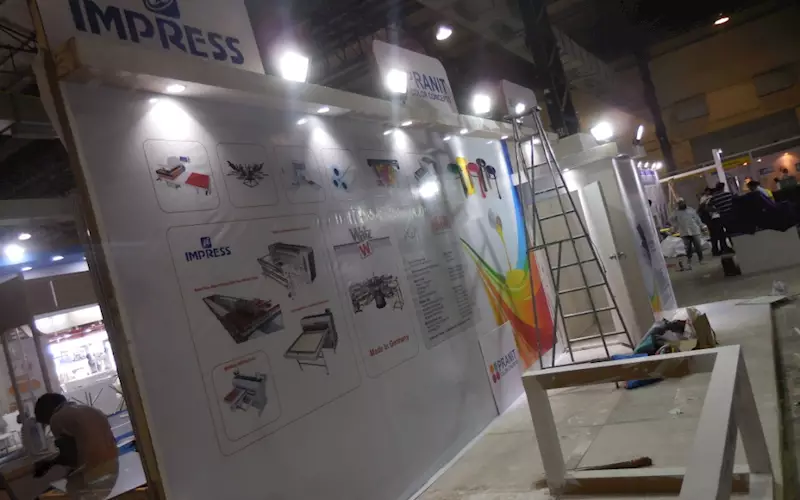 Impress is presenting the rotary continuous sublimation press m/c