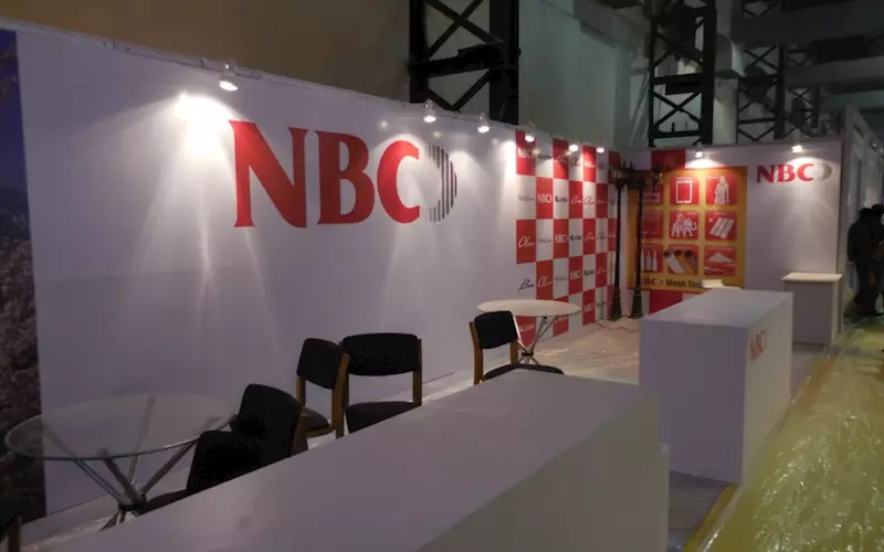 NBC stall at the show