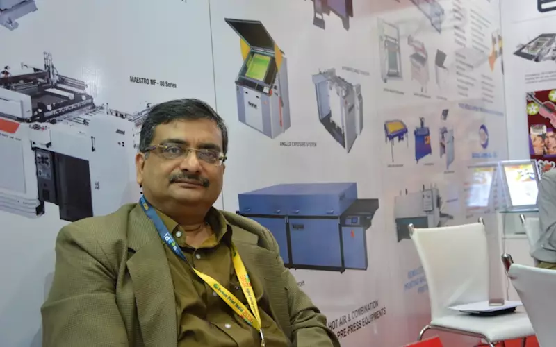 Ajay Gandhi, president, Kunal Enterprise, said, "We are focussing on Sakurai, which is a roll-to-roll screen printing machine, Natgraph, a UK-based manufacturer for conveyorised dryers and Esko i-cut Suite software"