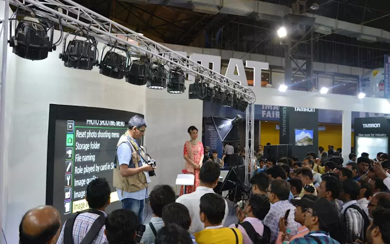 CEIF visitors could attend workshops and lecture demonstrations about how to shoot a cutting edge photograph