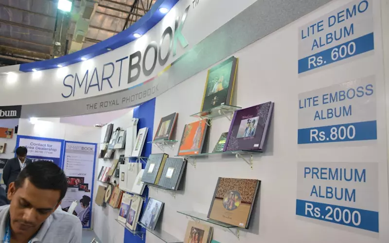 The Smart Book stall with a range of their product