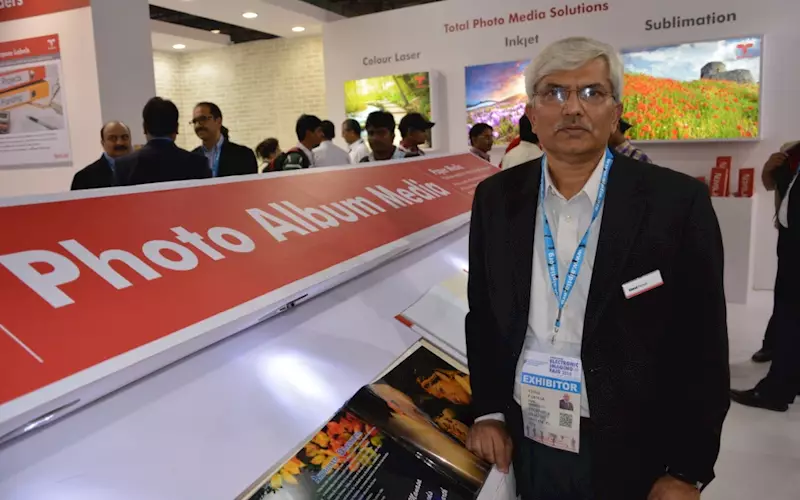 Vimal Parmar of TechNova, said, "Our target audience at the show are print service providers, wedding photographers, photo studio owners, and fine art photographers for whom, we have segment specific substrates."