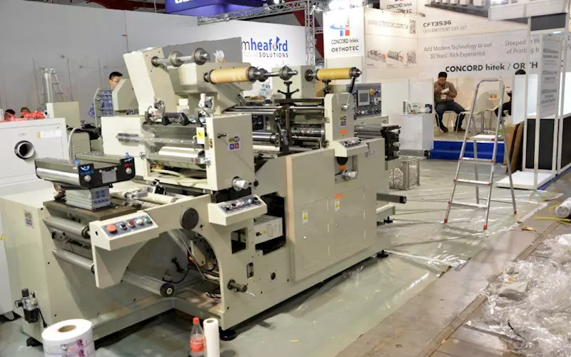 New machines from Orthotec include finishing lines for wine labels, a new digital label converting machine with spot varnish and die-cut station