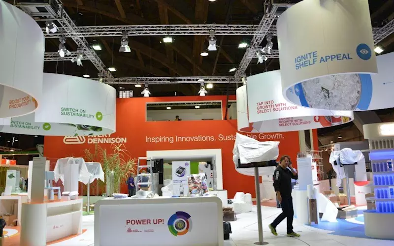 The Avery stand was a stunning as it has been at any Labelexpo show, with a variety of products on display