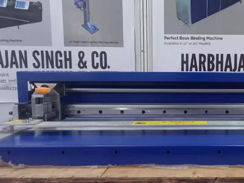 IntraPac: Harbhajan Singh exhibits grooving machine