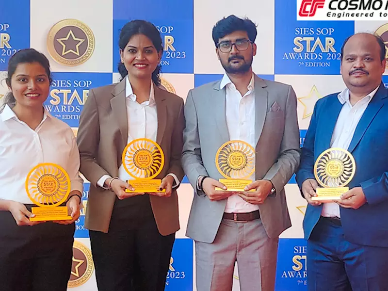 Cosmo Films bags SIES SOP Star Award across four entries