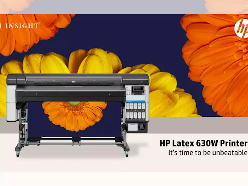 Insight Print to launch HP Latex 630 series at Eastern Signage show in Kolkata